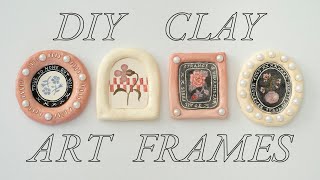 How to Make Clay Art Frames [upl. by Behnken]