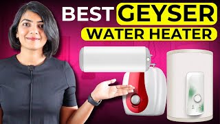 👆Best Geyser 2024  Best water heaters in India [upl. by Ahsieit]