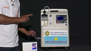 DYNAREX 05 LITER OXYGEN oxygen concentrator training  How to use oxygen concentrator [upl. by Cass82]