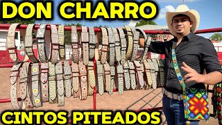 Fábricante de cintos piteados Don Charro mayoreo vaquero artesania western botas exótico mx [upl. by Nerrak]