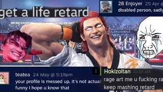 Abusing players with hwoarang for 8 minutes in Tekken8 [upl. by Oflunra]