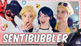 Cosplayers React to Miraculous Ladybug  Sentibubbler 💭 [upl. by Shandra]