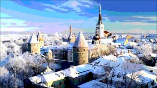 Winter morning of Tallinn Original piano solo music [upl. by Shevlo802]