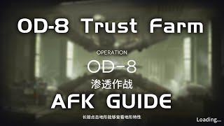 OD8 Trust Farm  Easy amp AFK Guide  Operation Originium Dust  【Arknights】 [upl. by Mailand537]