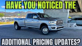 2024 RAM 3500 Laramie Have You Noticed This With RAM Pricing [upl. by Ahcmis]