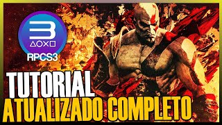 Como jogar GOD OF WAR 3 no PC RPCS3 Guia Completo ATUALIZADO 2024 passo a passo [upl. by Erminie]