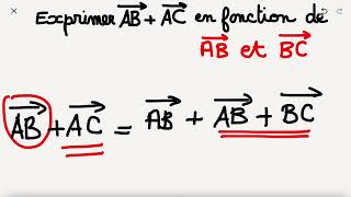 La relation de Chasles [upl. by Iak477]