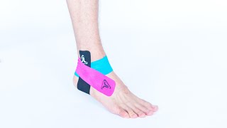 TRUETAPE® Ankle Stability  Kinesiology Tape Instruction [upl. by Remde]