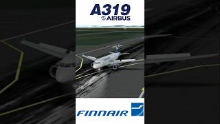 FINNAIR A319 LANDING avation avgeek landing automobile rfs [upl. by Jerry827]