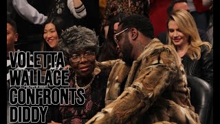 Voletta Wallace Confronts Diddy [upl. by Naillimxam829]