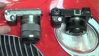 Sony NEX5R vs NEX6 [upl. by Oelak]