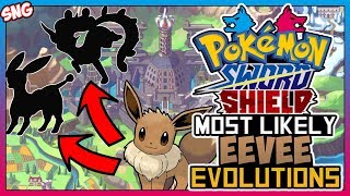 Most Likely NEW EEVEE EVOLUTIONS for Pokémon Sword amp Pokémon Shield Theory [upl. by Selig]