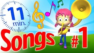 TuTiTu Songs  Songs for Children Collection with Lyrics  Vol 1 [upl. by Asselam]