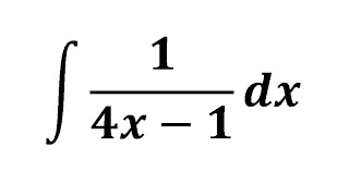 integral 14x1 dx [upl. by Dnaltiak]