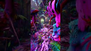 Enter The Psychedelia Diffusion 56 Trippy Animation Video Ai text video Watch when high Psychedelic [upl. by Maurene]