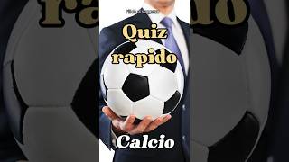 Quiz rapido CALCIO [upl. by Duke618]