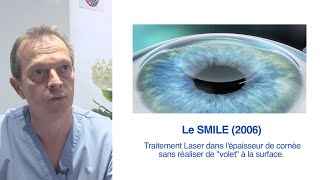 Technique Laser SMILE  interview du Directeur de la Clinique New Vision [upl. by Almeeta]