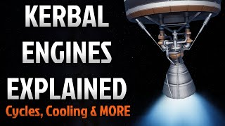 Explaining all KSP rocket engines Real life cycles cooling amp MORE [upl. by Eeramit]