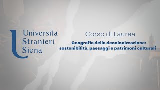 Presentazione Cdl Geografia della decolonizzazione [upl. by Delanos234]