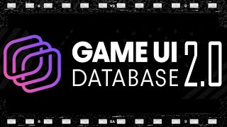 Game UI Database 20  Amazing Free Tool For Game Designers [upl. by Alcine]