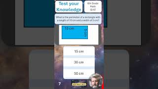 Test Your Knowledge  6 grade math Quiz 7 math maths generalknowledge [upl. by Leynwad]