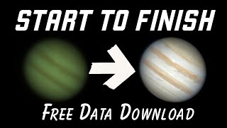 Complete Planetary Processing Tutorial from Start to Finish with AstroSurface [upl. by Susejedairam]