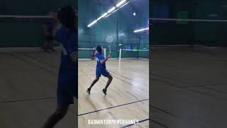 badminton singles gp badminton academy 🔥 [upl. by Inhsor]