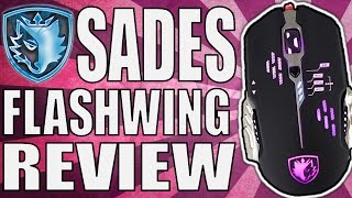 Sades Flashwing Gaming Mouse Review [upl. by Ezmeralda]