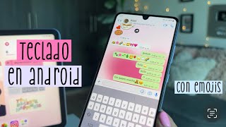 🧸Nuevo Teclado Estilo iPhone para todos los celulares android 2024 ✅ [upl. by Beberg6]