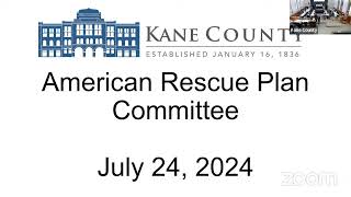 KC American Rescue Plan Committee July 24 2024 [upl. by Christiano]