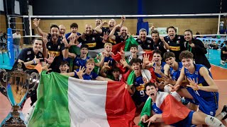 Mondiali 2024 u17 volleyball Highlights ITALIA MEDAGLIA DORO 🏅Boys world champioship Italvolley [upl. by Hanako432]