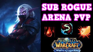 Subtlety Rogue PvP 2500  WotLK WoW [upl. by Odetta]