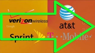 ATampT vs Verizon vs TMobile vs Sprint 2013  Network Wars 2  Phone Wars 13 [upl. by Sillek948]