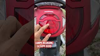 Lampu Belakang New Scoopy 2025 [upl. by Ynatirb16]