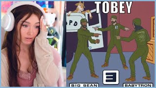 Eminem  Tobey feat Big Sean amp Babytron REACTION [upl. by Hastie]