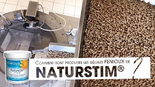 Naturstim®  La production des gélules par FENIOUX [upl. by Yrallih]