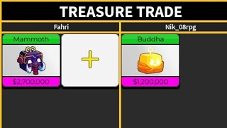 TRADING MAMMOTH FRUIT IN BLOX FRUITS EP 5 [upl. by Reywas]