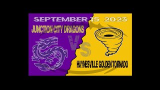 Junction City Dragons vs Haynesville Tornado 091523 [upl. by Lise]