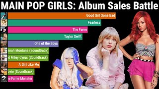 Best Selling Albums by Female Singers Since 2005 Chart Battle [upl. by Donnie702]