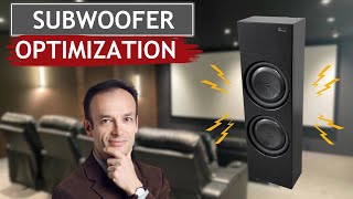 Home Theater Calibration Part 4  Subwoofer Calibration Bass Optimization and Equalization [upl. by Everest378]