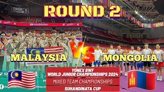 GC🇲🇾Teams Malaysia VS 🇲🇳Teams Mongolia🔥 World Junior Mixed Team Championship 2024 [upl. by Frear]