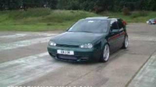 Awesome GTI VW Golf Mk4 with Stage 3 APR Turbo [upl. by Minor]