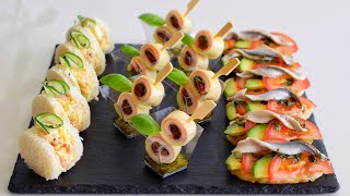 3 Recetas de Aperitivos Fáciles y Sabrosas que dejaran a Todos Sorprendidos  DarixLAB [upl. by Medeah755]