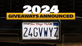 2024 Padres Giveaways Just Dropped [upl. by Ahsital]