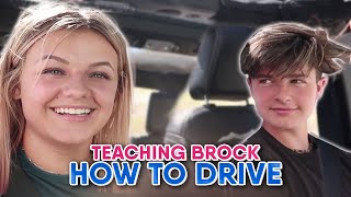 TEACHING BROCK HOW TO DRIVE MY JEEP  KESLEY JADE LEROY [upl. by Cora]