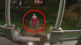 5 Creepy Clowns Caught on Camera [upl. by Davey]