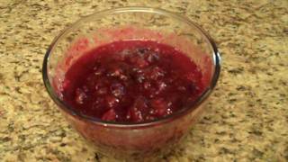 Homemade Cranberry Sauce  Lynns Recipes [upl. by Leiru]