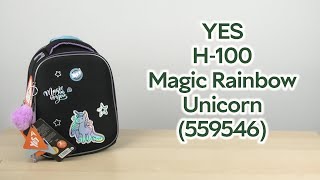 Розпаковка YES H100 Magic Rainbow Unicorn 559546 [upl. by Enilamme557]