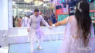 Groom engagement dance for bride Deepak❤Nidhi [upl. by Enhpad]