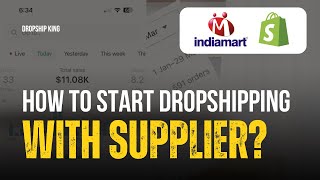 How to start dropshipping in india using supplier  Best Supplier for dropshipping [upl. by Lotta]